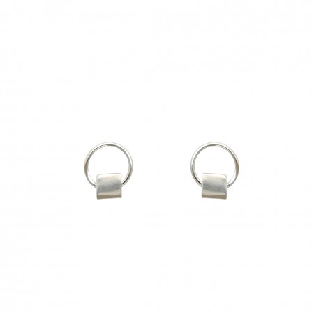 PENDIENTES INFANTILES CON CUADRADOS