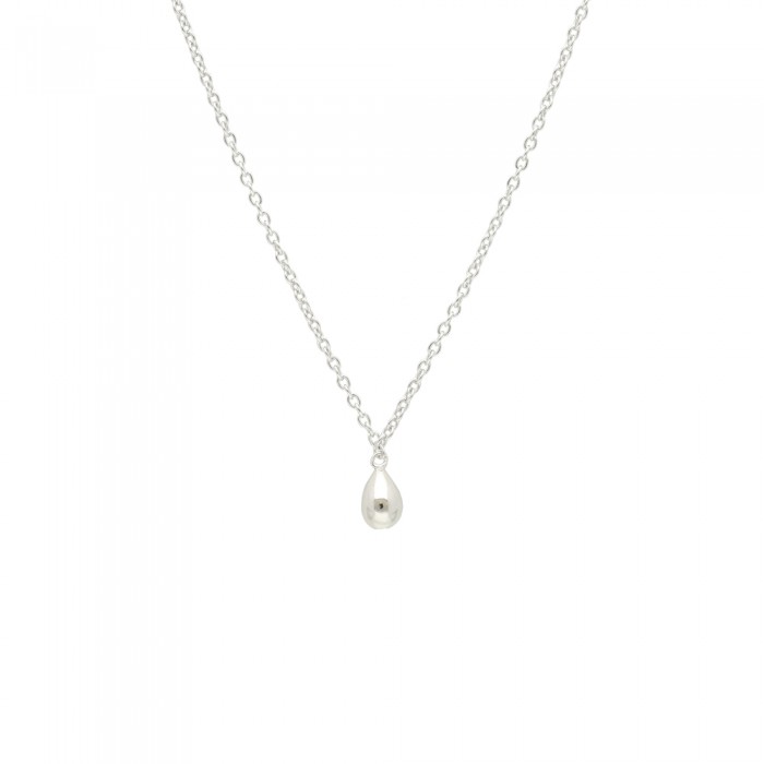GARGANTILLA PLATA COLGANTE GOTA