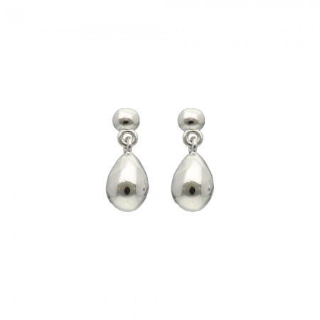 PENDIENTES PLATA GOTA