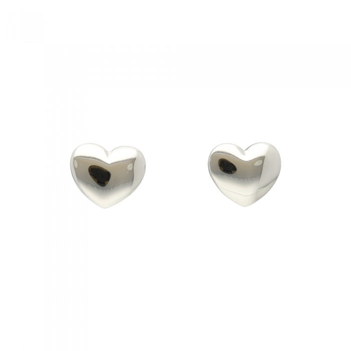 PENDIENTES PLATA FORMA CORAZÓN