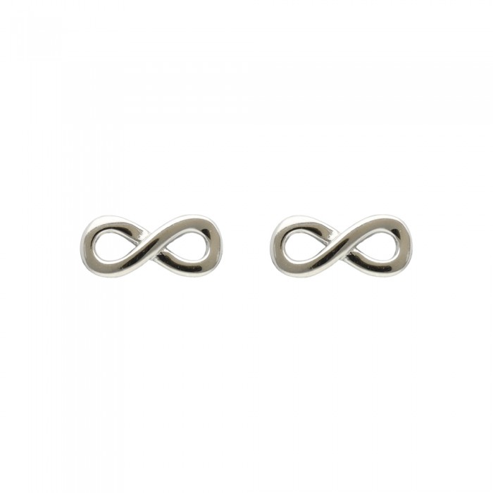 PENDIENTES PLATA INFINITO