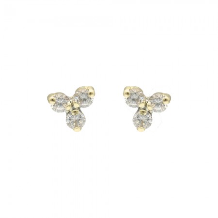 PENDIENTE INFANTIL ORO HÉLICES