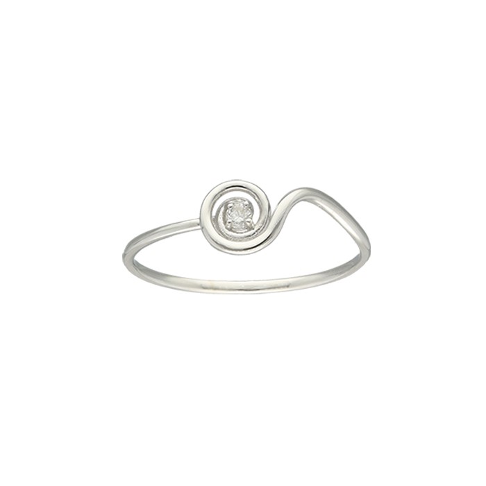 ANILLO ORO BLANCO DIAMANTE