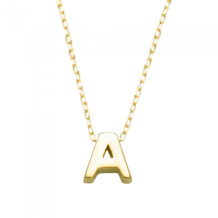 GARGANTILLA ORO 9 QUILATES INICIAL