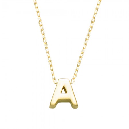 GARGANTILLA ORO 9 QUILATES INICIAL