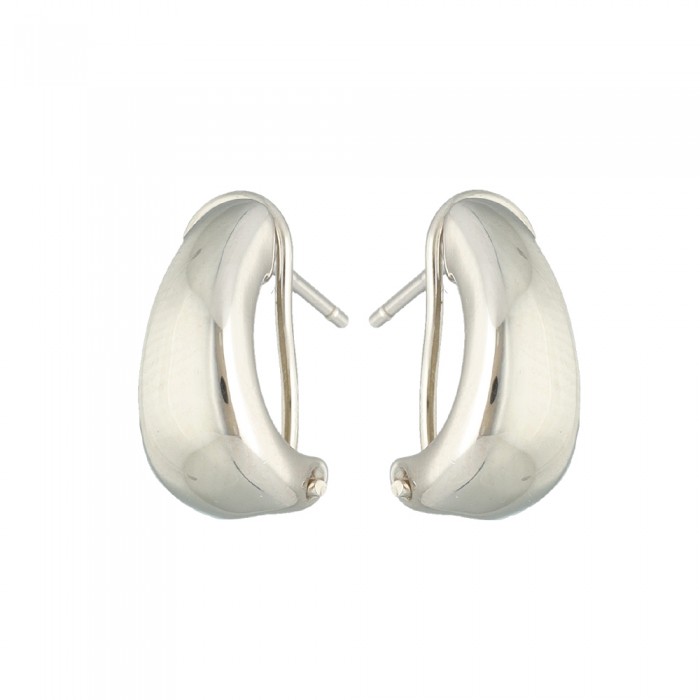 PENDIENTE PLATA CRIOLLA LISA