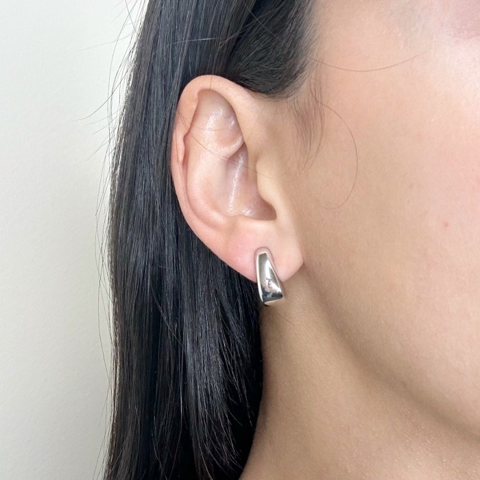 PENDIENTE PLATA CRIOLLA LISA