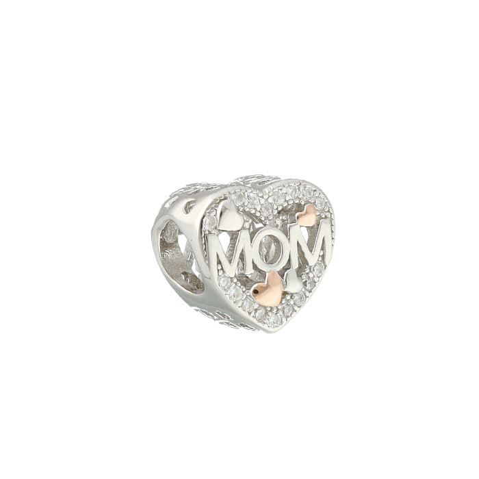 CHARM PARA PULSERA CORAZON MOM