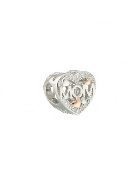 CHARM PARA PULSERA CORAZON MOM
