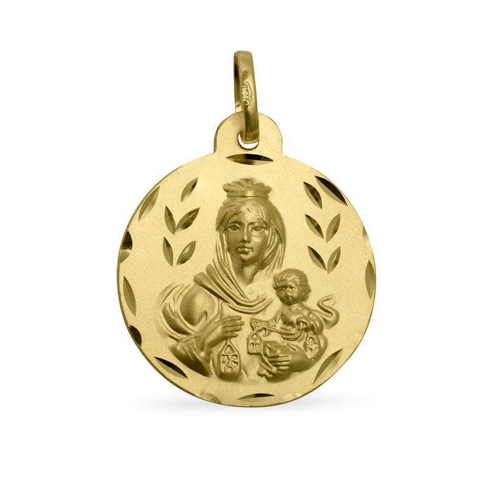 MEDALLA ESCAPULARIO VIRGEN CARMEN 2