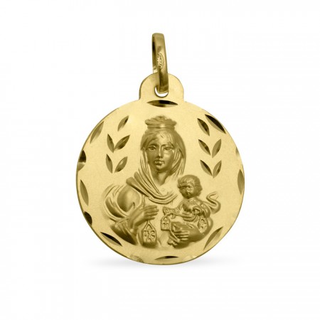 MEDALLA ESCAPULARIO VIRGEN CARMEN