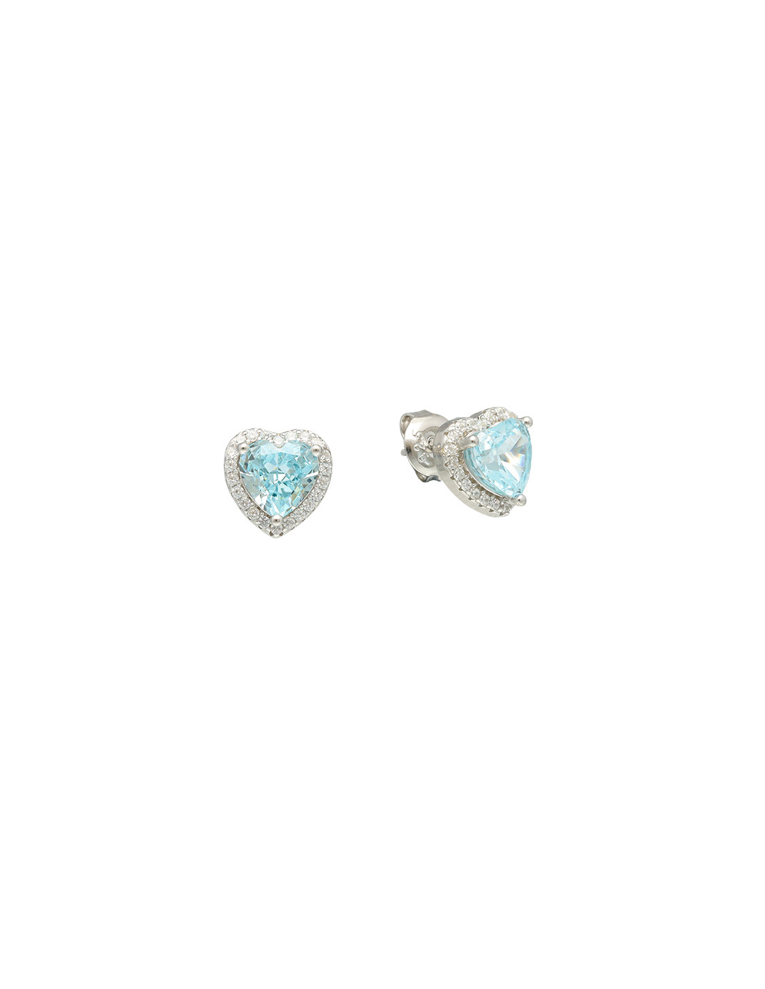 Orecchini Viceroy A Cuore | 13126E100-36 | Argento 925 Con Placcatura Oro E Strass