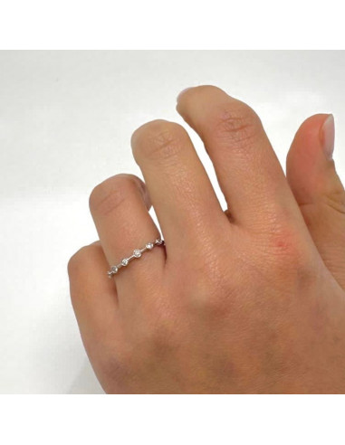 ANILLO EN ORO CON 6 DIAMANTES