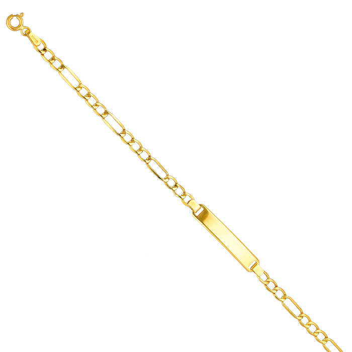 PULSERA EN ORO ESCLAVA CADENA ALTER UNISEX