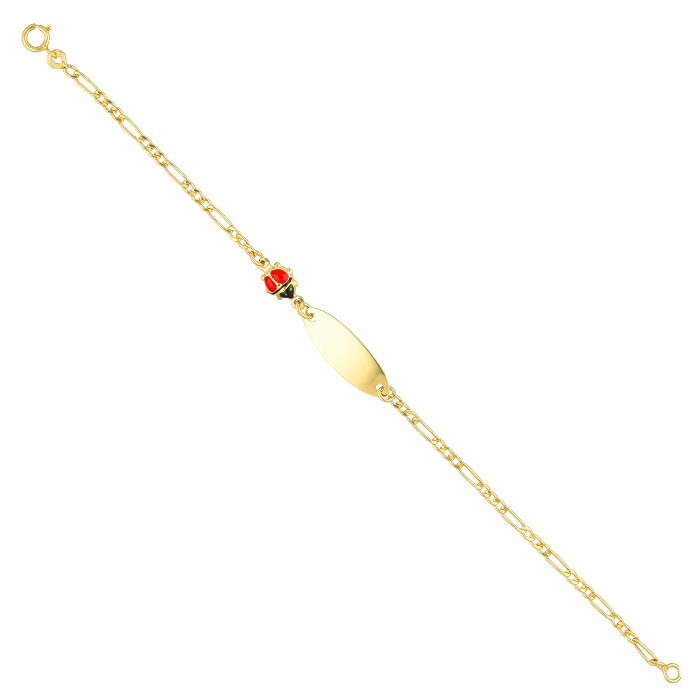 PULSERA EN ORO MALLA ALTER ESCLAVA MARIQUITA