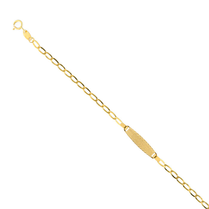 PULSERA EN 0RO ESCLAVA MALLA BILBAO
