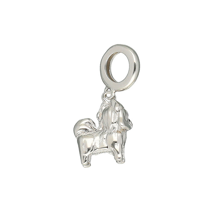 CHARM EN PLATA COLGANTE PERRO