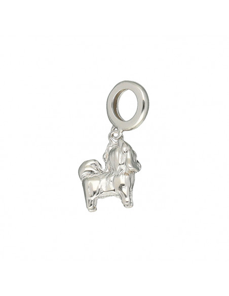 CHARM EN PLATA COLGANTE PERRO