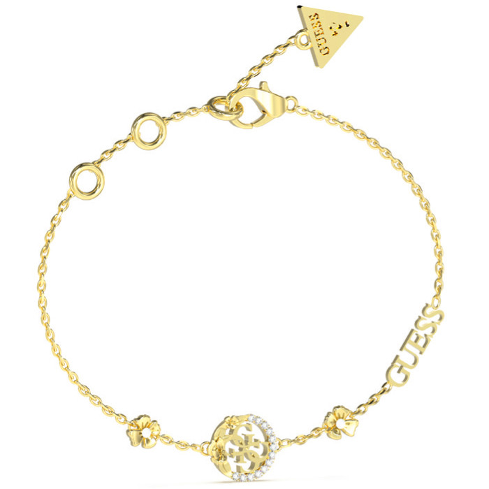 PULSERA GUESS EN ACERO DORADO
