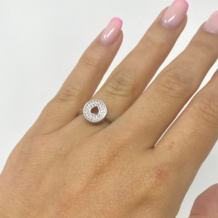 ANILLO EN PLATA DE 1ª LEY 2