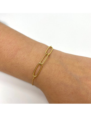 PULSERA EN ORO MALLAS