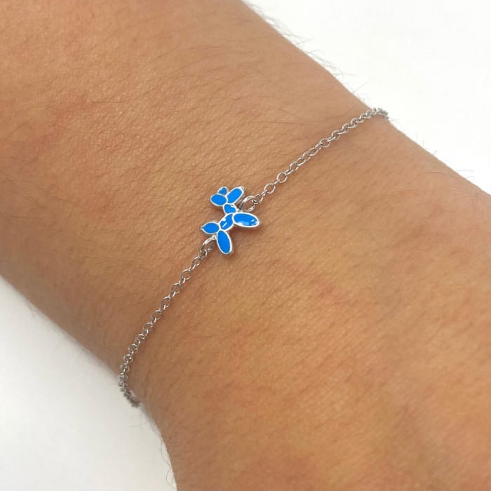 PULSERA EN PLATA COLECCIÓN HAPPY 2