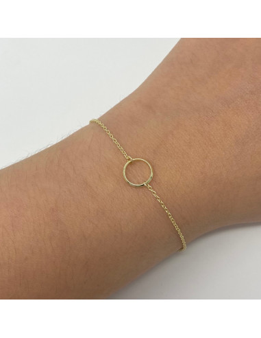 PULSERA PLATA ANILLA