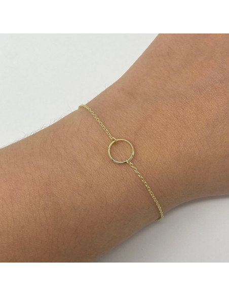 PULSERA PLATA ANILLA