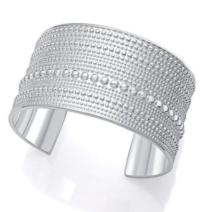 PULSERA EN ACERO CHAPADO EN PLATA COLECCION LAURA ESCANES 14316P01000