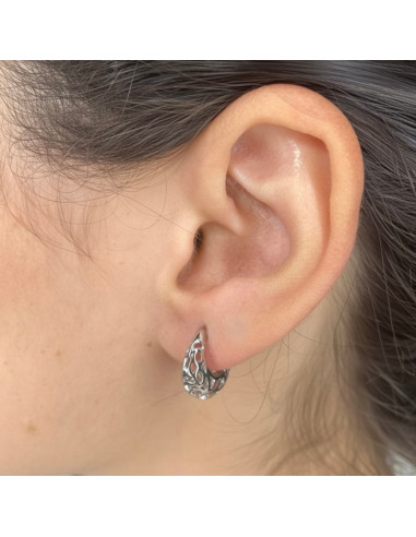 PENDIENTES EN PLATA CRIOLLA CELOSIA DISMINUCIÓN