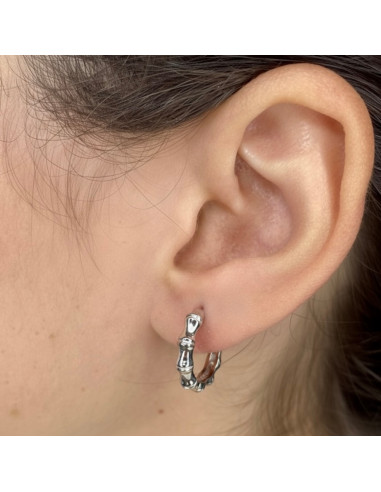 PENDIENTES CRIOLLA BAMBÚ