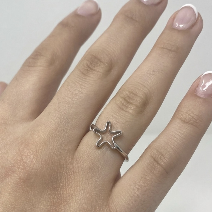 copy of ANILLO EN PLATA CON FORMA DE CARACOLA CALADA 2