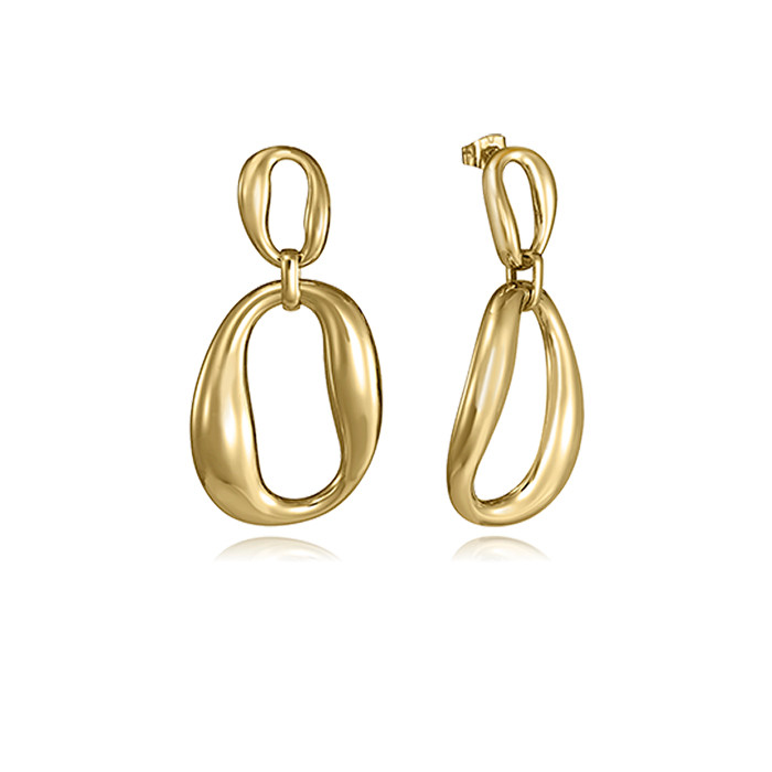 PENDIENTES VICEROY EN ACERO DORADO 15205EO1012