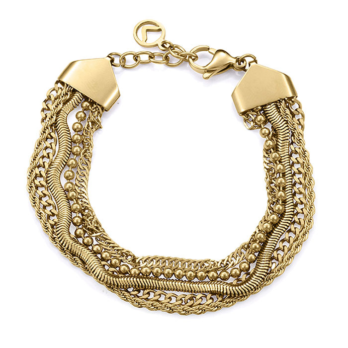 PULSERA VICEROY MUJERACERO DORADO 75438PO1012