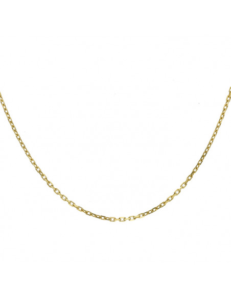 CADENA EN ORO DE 18 QUILATES MACIZA 45 CM