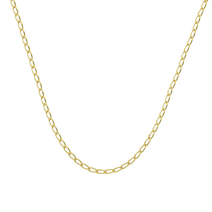 CADENA EN ORO DE 18 QUILATES BILBAO 45 CM