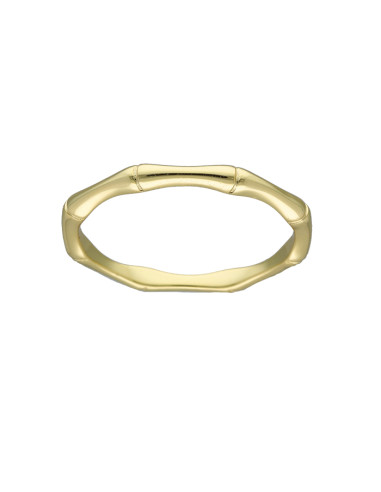 ANILLO EN PLATA DORADA FORMAS