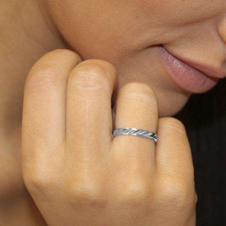 ALIANZA DE BODA EN ORO BLANCO