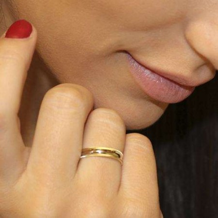 ALIANZA DE BODA EN ORO AMARILLO ALIANZA DE BODA EN ORO AMARILLO