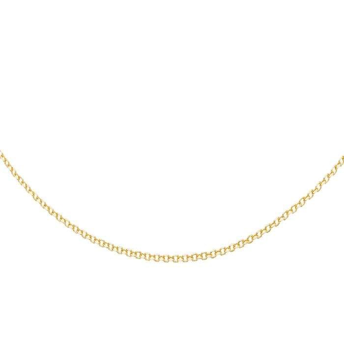 CADENA EN ORO DE 18 QUILATES MACIZA 50 CM