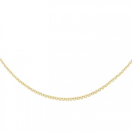 CADENA EN ORO DE 18 QUILATES MACIZA 50 CM