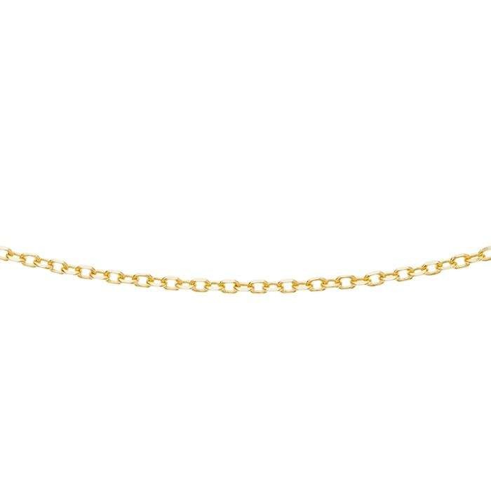 CADENA EN ORO DE 18 QUILATES MACIZA 50 CM 2