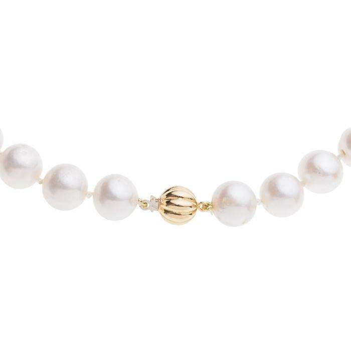 COLLAR DE PERLAS Y CIERRE ORO 18Q. 2