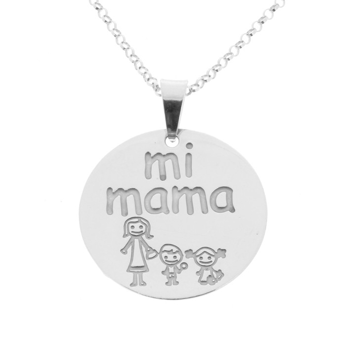 COLGANTE MAMA EN PLATA DE LEY