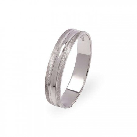 ALIANZA DE BODA EN ORO BLANCO ALIANZA DE BODA EN ORO BLANCO