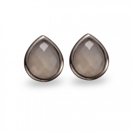 PENDIENTES EN PLATA COLECCIÓN DARK 