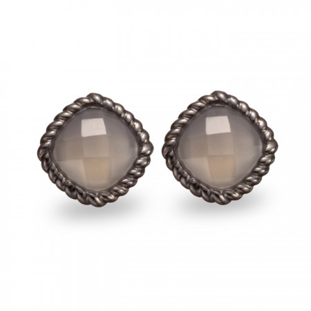 PENDIENTES EN PLATA COLECCIÓN DARK 