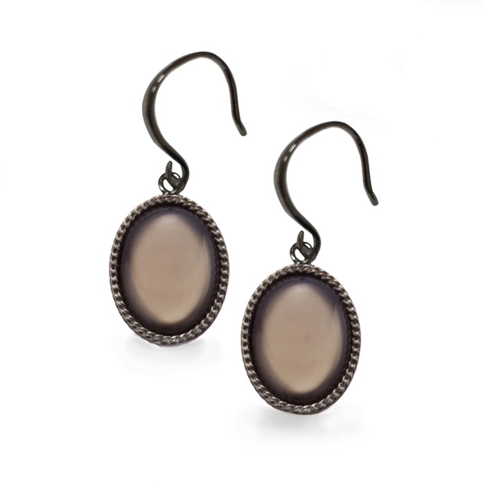 PENDIENTES EN PLATA COLECCIÓN DARK 