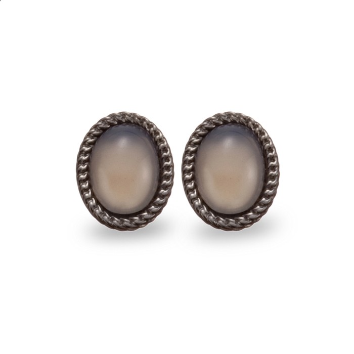 PENDIENTES EN PLATA COLECCIÓN DARK 