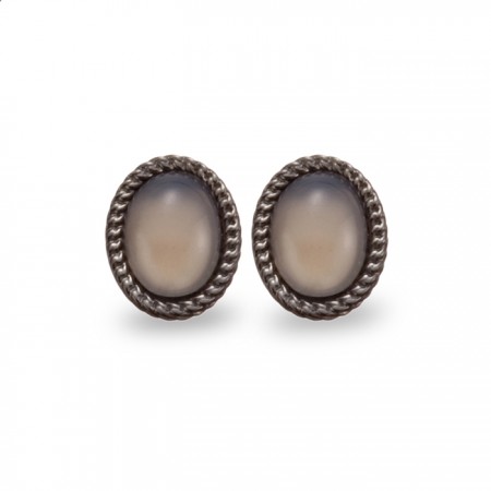 PENDIENTES EN PLATA COLECCIÓN DARK 